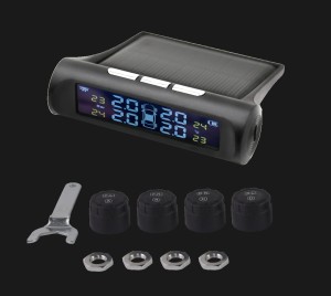 Solarny system TPMS z 4 czujnikami zewnętrznymi