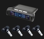 Solarny system TPMS z 4 czujnikami wewnętrznymi.