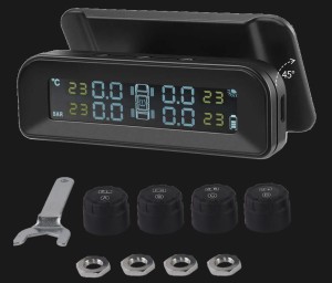 Solarny system TPMS z 4 czujnikami zewnętrznymi