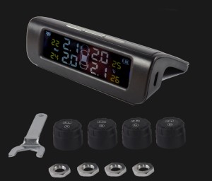 Solarny system TPMS z 4 czujnikami zewnętrznymi