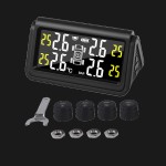 Solarny system TPMS z 4 czujnikami zewnętrznymi 