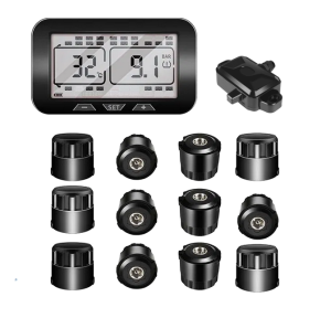 System TPMS Ciągnik + Naczepa 12 czujników zew.