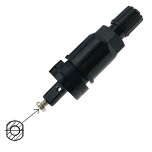 Zawór do czujnika TPMS Schrader Gen 4  czarny