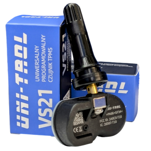 Uni-Trol VS-21 Uniwersalny programowalny czujnik TPMS z zaworem gumowym