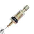 Zawór do czujnika TPMS OEM - Schrader GEN4 - Chrom