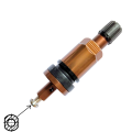 Zawór do czujnika TPMS OEM - Schrader GEN4 - Brown